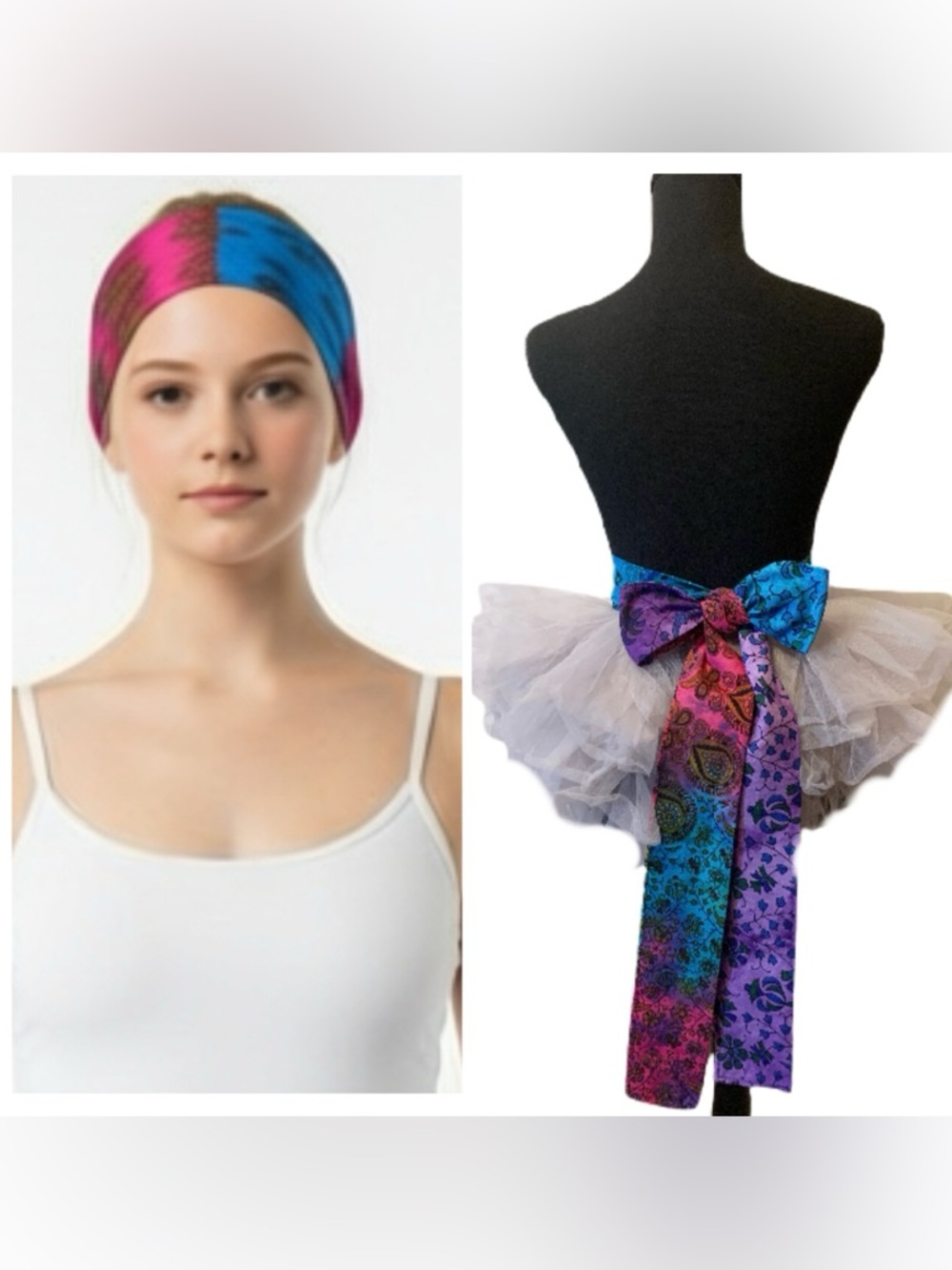 2/$9.00 Handmade Scarf Headbands Scarf Boho